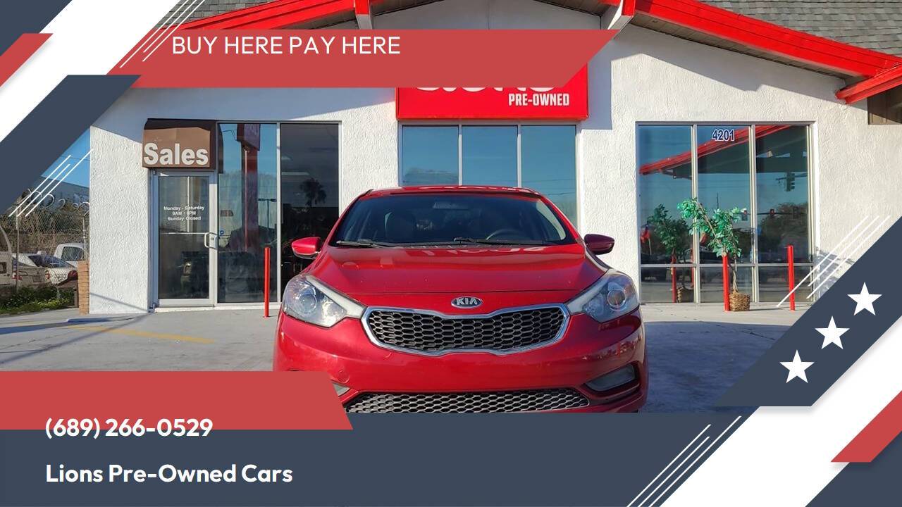 2016 Kia Forte LX — Sedan — 77,887 mi — Orlando, FL