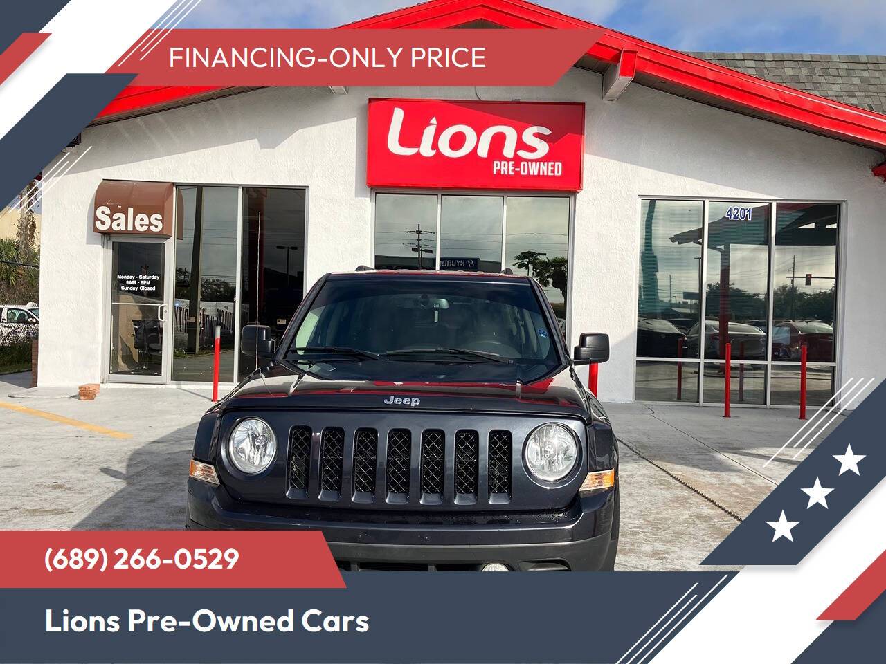 2016 Jeep Patriot Sport — SUV — 45,508 mi — Orlando, FL
