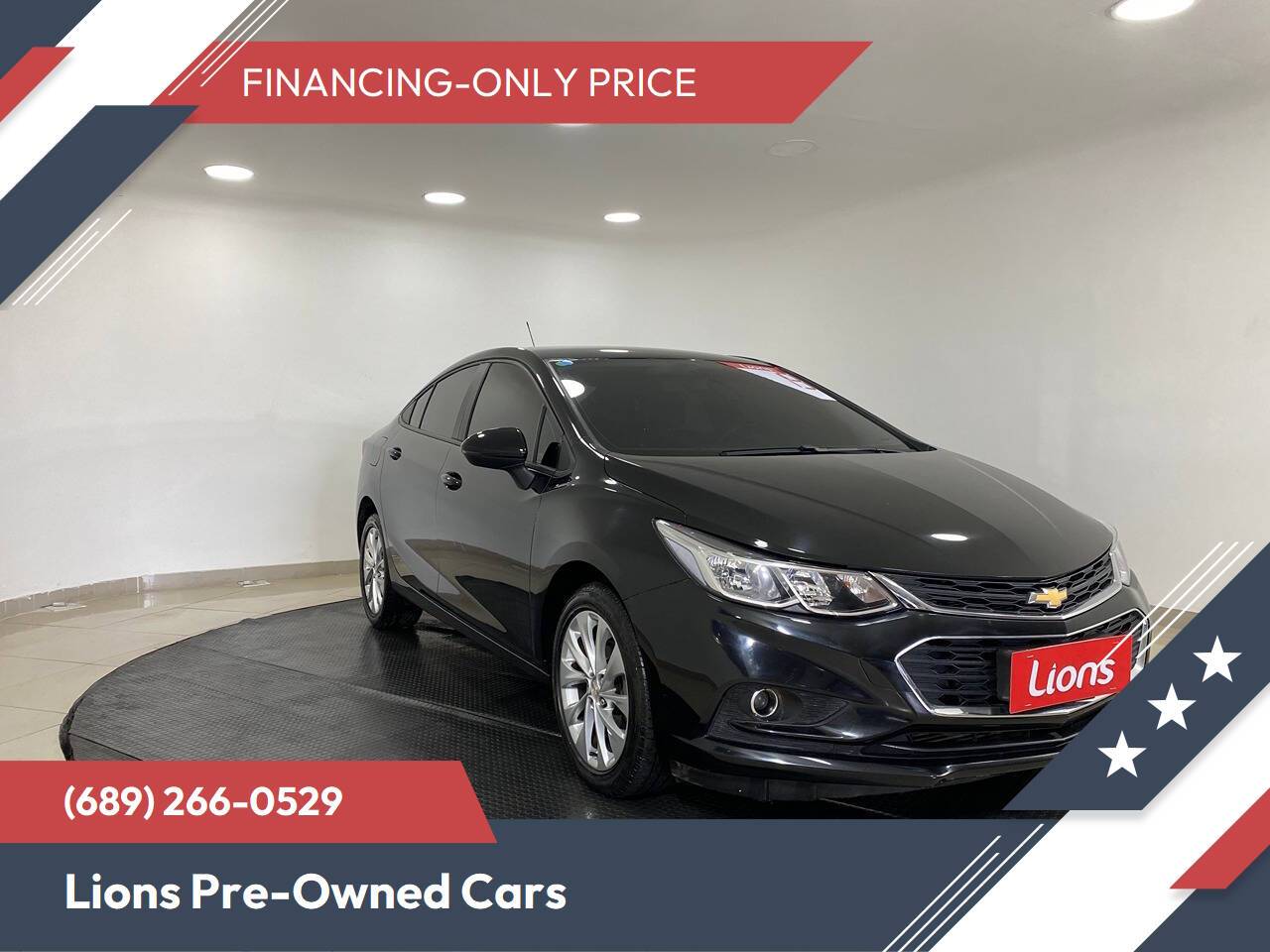 2019 Chevrolet Cruze LT — Sedan — 43,321 mi — Orlando, FL