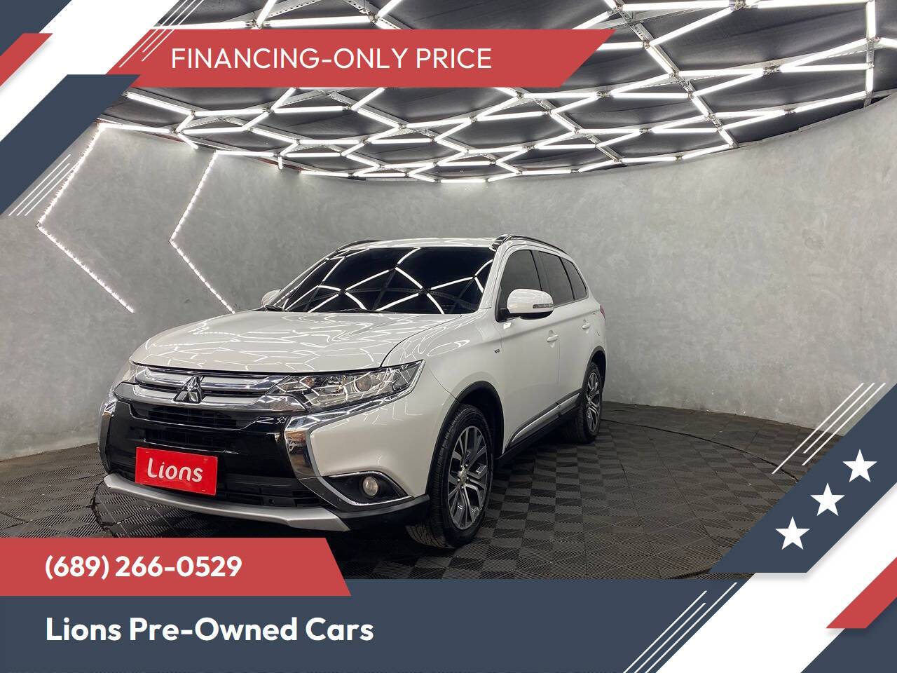 2016 Mitsubishi Outlander GT — SUV — 91,669 mi — Orlando, FL