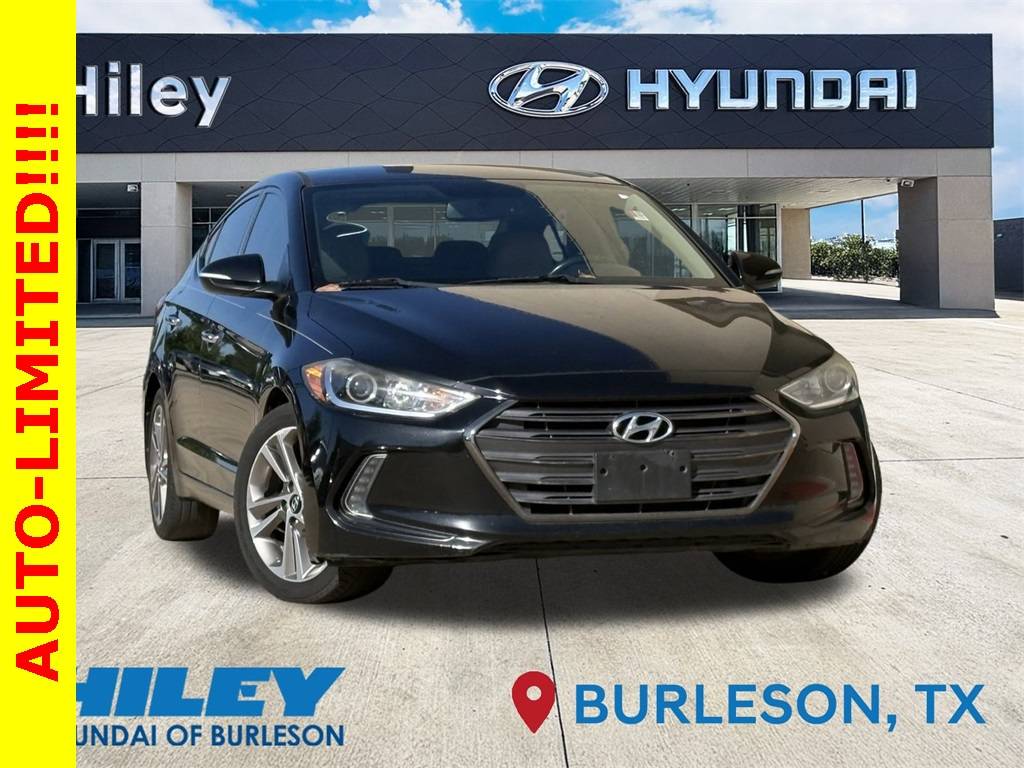 2017 Hyundai Elantra Limited — Sedan — 82,184 mi — Burleson, TX
