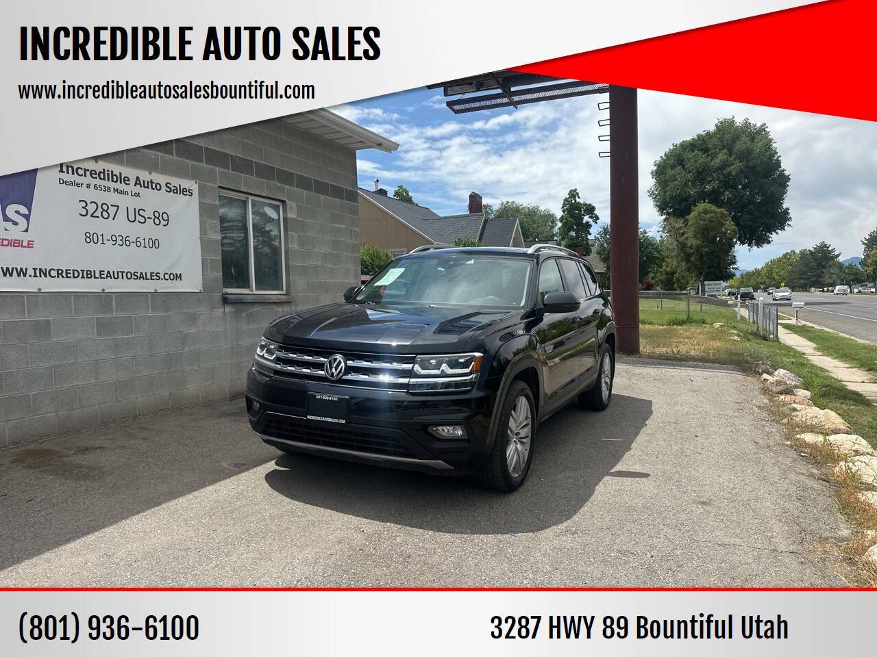 2019 Volkswagen Atlas SE with Technology — SUV — 98,958 mi — Bountiful, UT