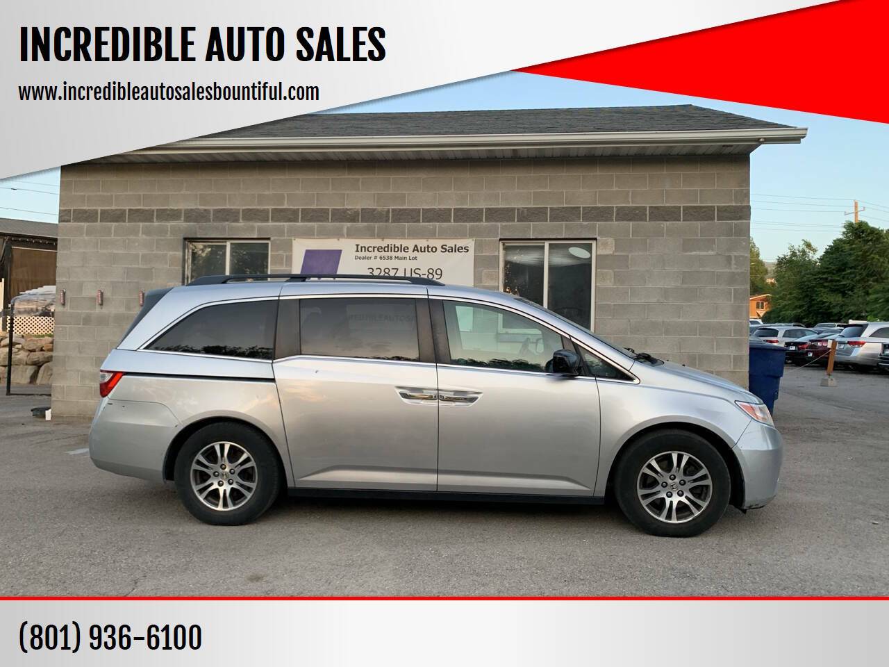 2012 Honda Odyssey EX-L — Minivan — 159,974 mi — Bountiful, UT