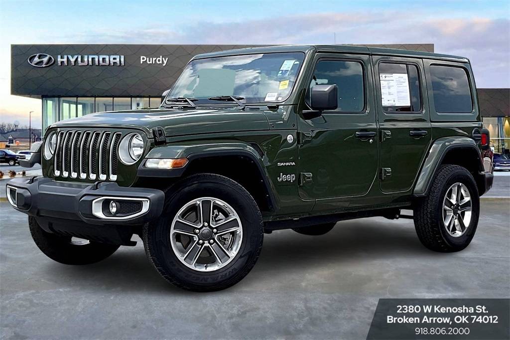 2023 Jeep Wrangler Sahara — SUV — 26,147 mi — Broken Arraow, OK