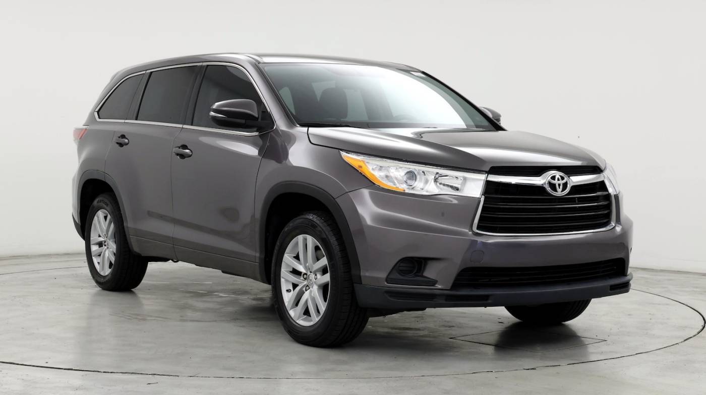 2015 Toyota Highlander LE V6 — SUV — 100,538 mi — Boynton Beach, FL