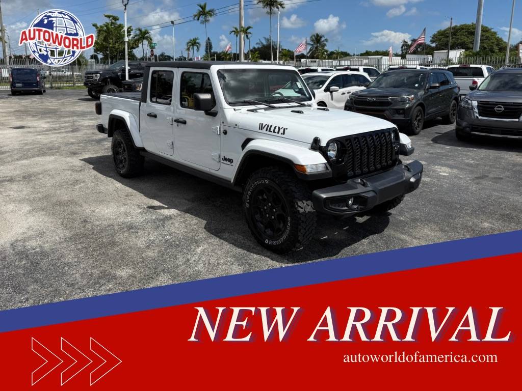 2023 Jeep Gladiator Willys — Pickup Truck — 20,991 mi — Miami, FL