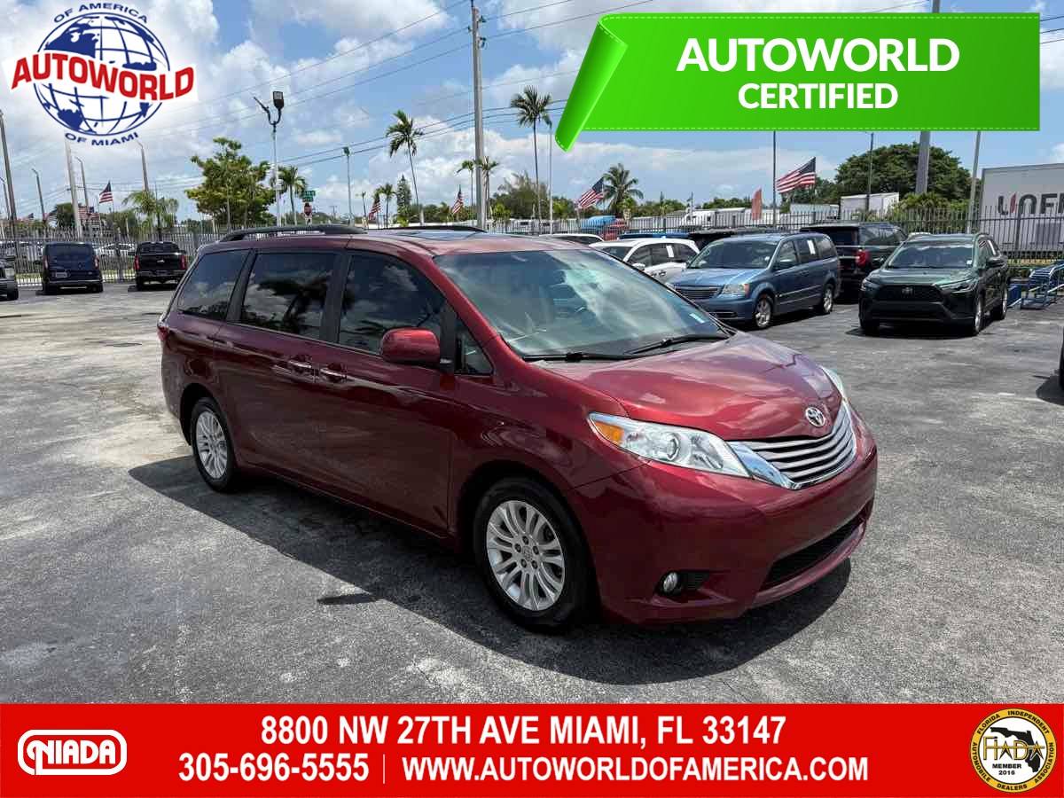 2017 Toyota Sienna XLE — Minivan — 125,421 mi — Miami, FL