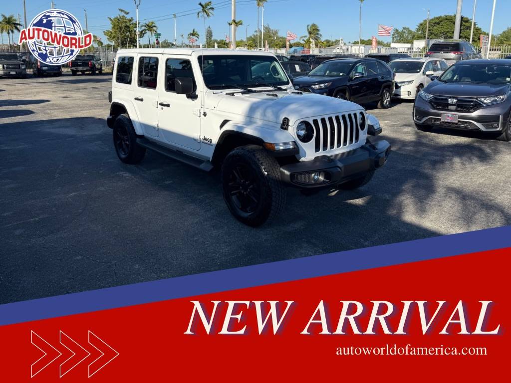 2023 Jeep Wrangler Sahara Altitude — SUV — 7,142 mi — Miami, FL