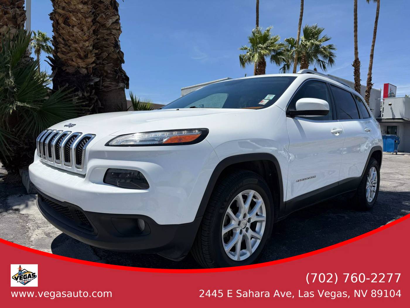 2017 Jeep Cherokee Latitude — SUV — 134,678 mi — Las Vegas, NV