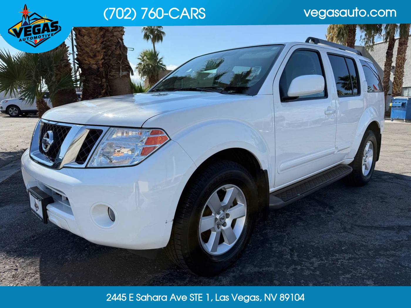2011 Nissan Pathfinder SV — SUV — 71,279 mi — Las Vegas, NV