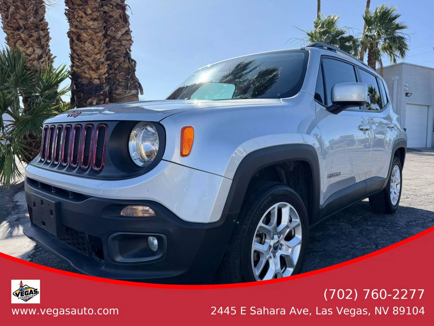 2018 Jeep Renegade Latitude — SUV — 48,263 mi — Las Vegas, NV