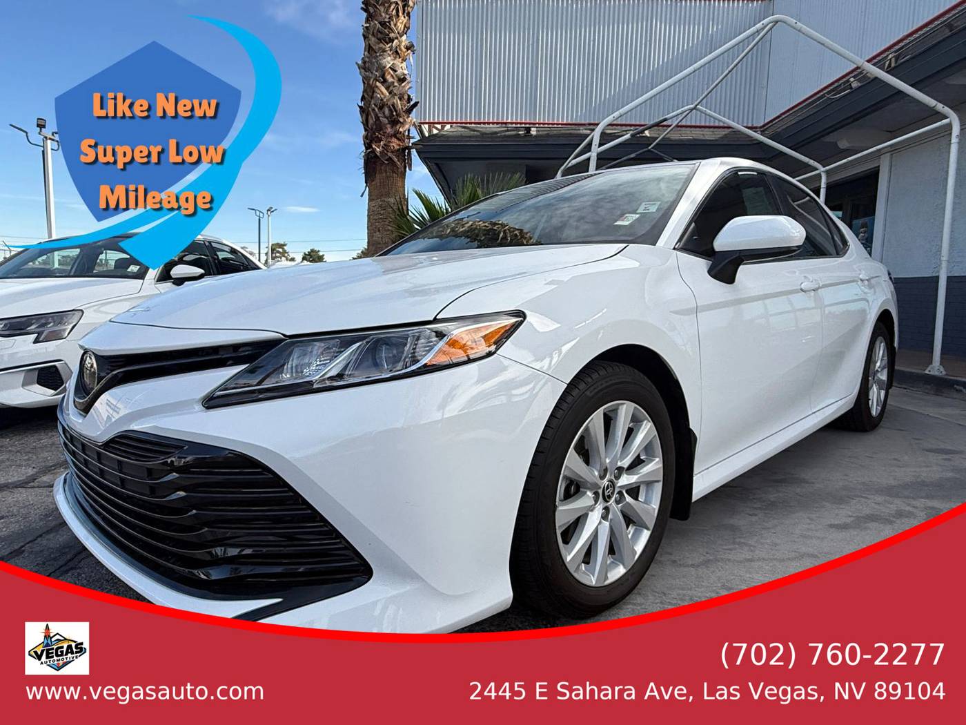 2020 Toyota Camry LE — Sedan — 38,110 mi — Las Vegas, NV