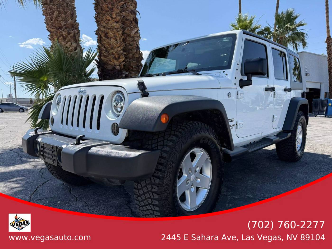 2014 Jeep Wrangler Sport — SUV — 140,742 mi — Las Vegas, NV