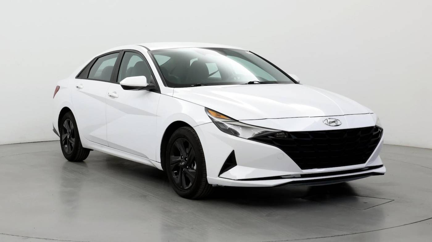 2021 Hyundai Elantra Hybrid Blue — Sedan — 54,423 mi — Clearwater, FL