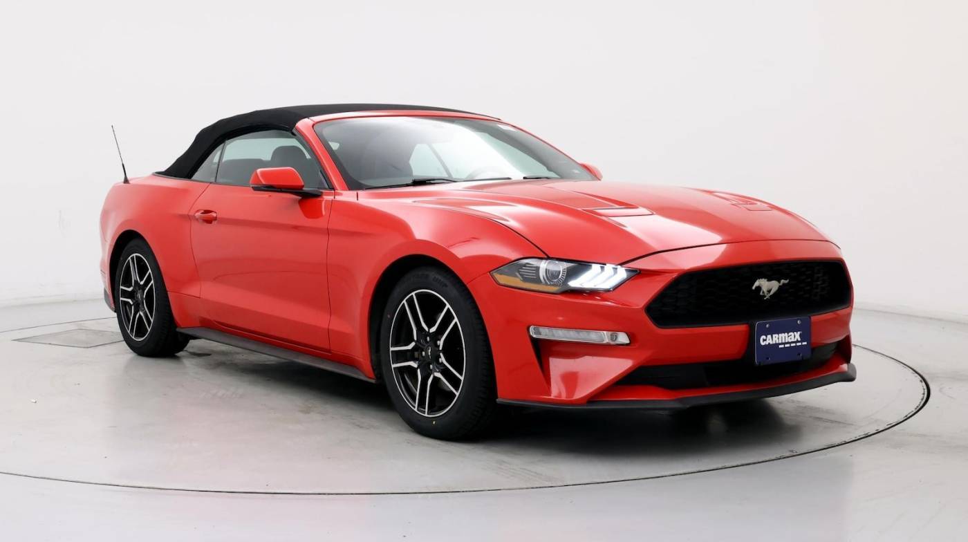 2020 Ford Mustang EcoBoost Premium — Convertible — 47,798 mi — Costa Mesa, CA