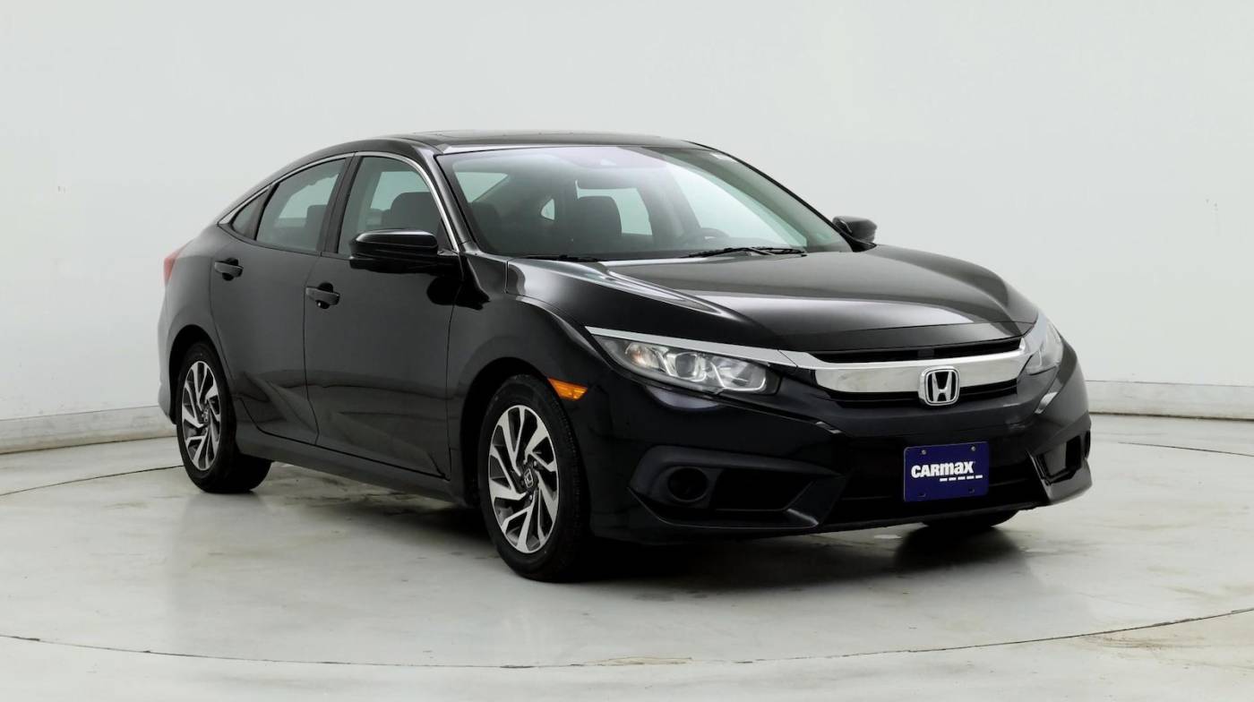 2016 Honda Civic EX — Sedan — 75,563 mi — Sterling, VA