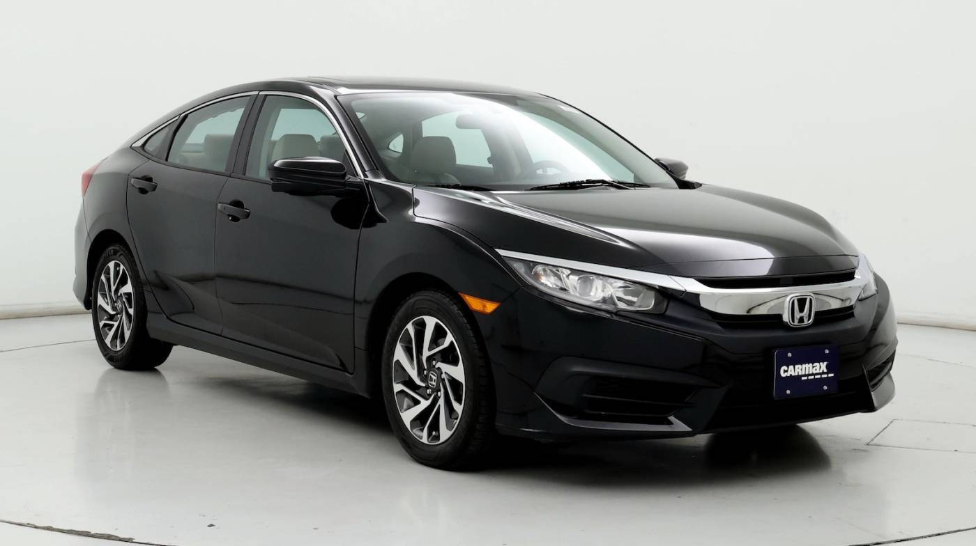 2016 Honda Civic EX — Sedan — 47,198 mi — Fredericksburg, VA