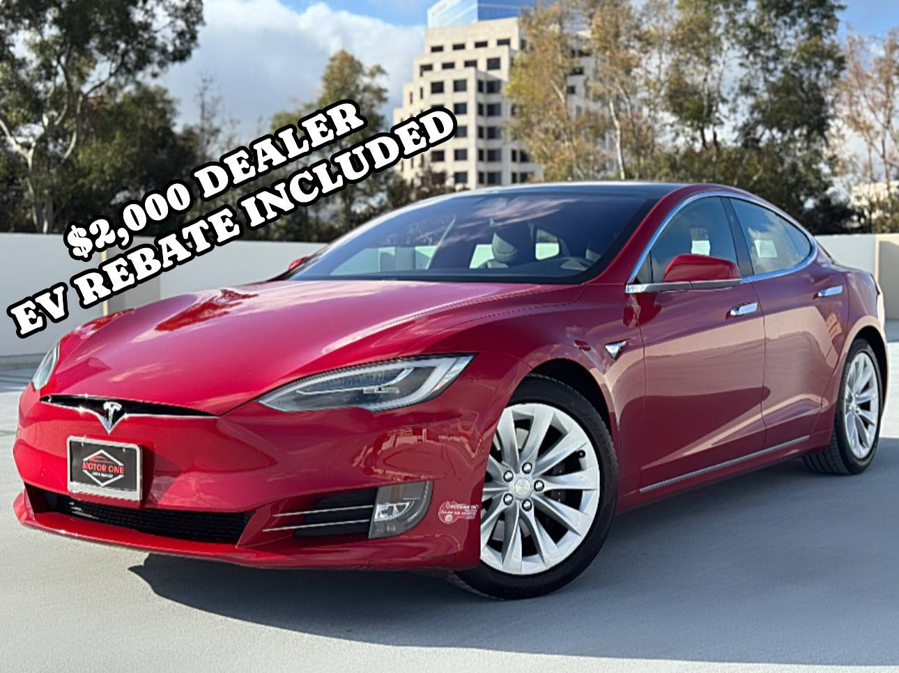 2017 Tesla Model S 75 — Hatchback — 40,000 mi — Costa Mesa, CA