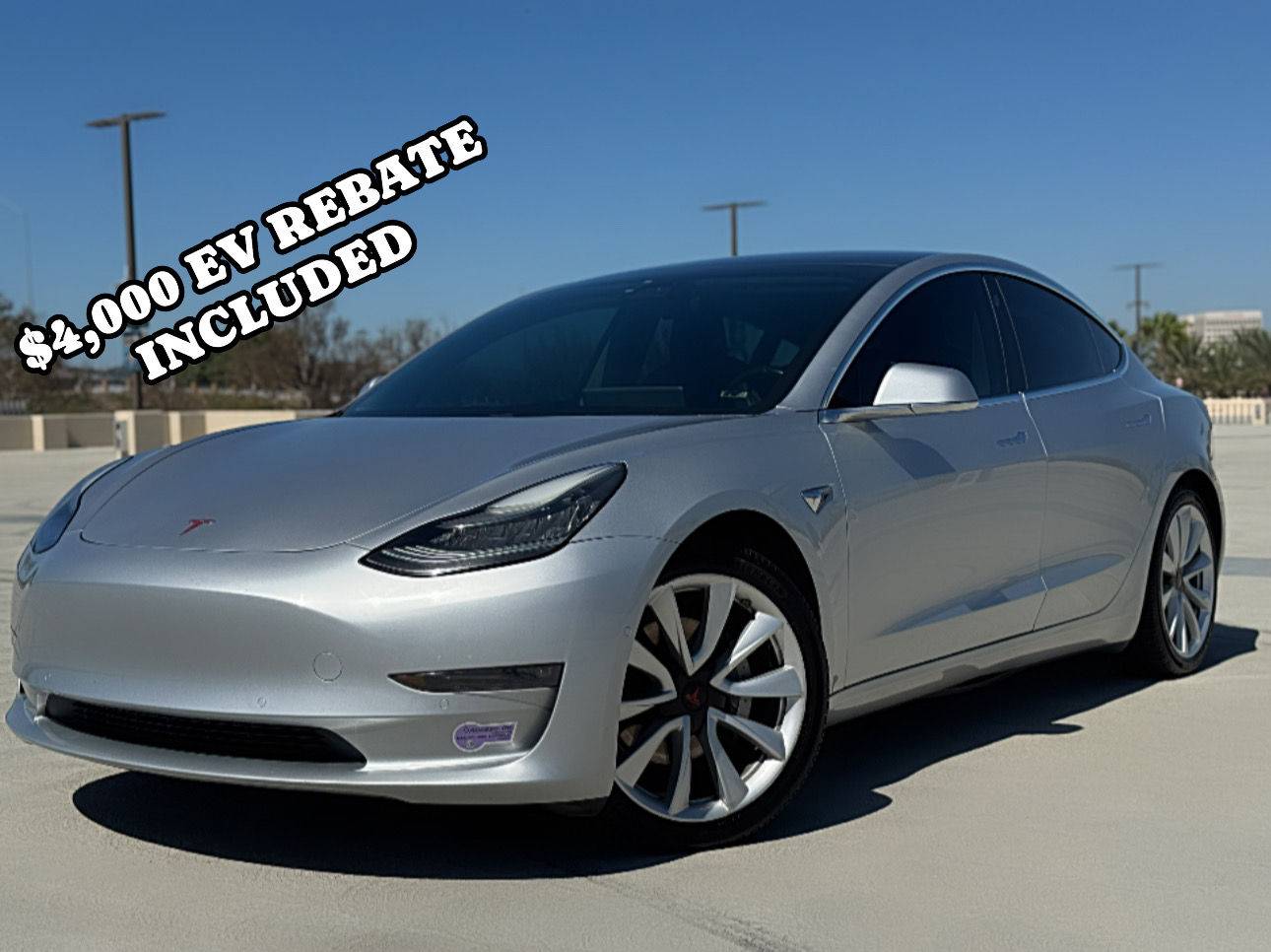 2018 Tesla Model 3 Long Range — Sedan — 136,000 mi — Costa Mesa, CA