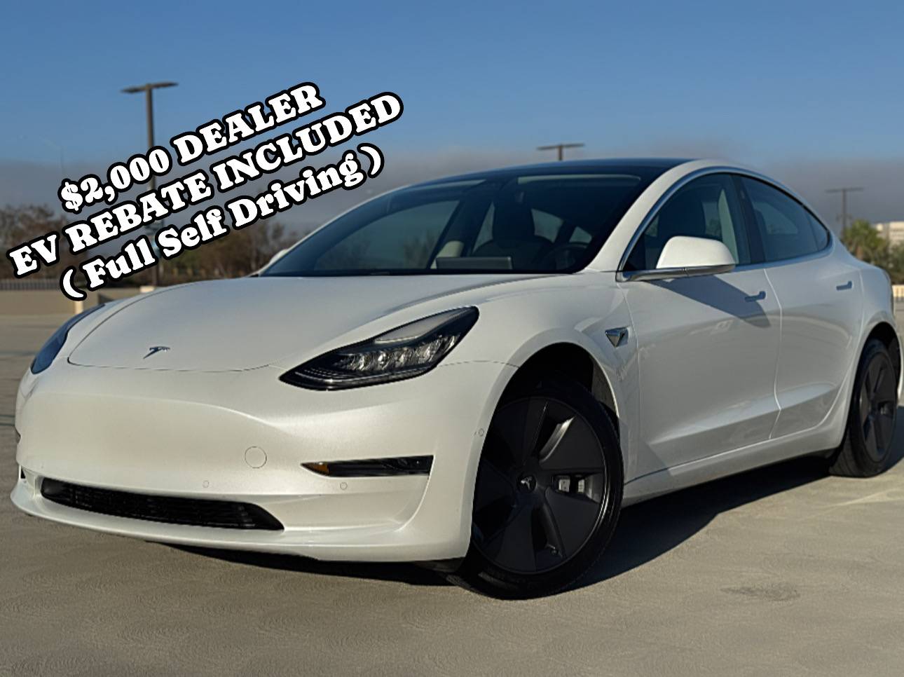 2020 Tesla Model 3 Standard Range Plus — Sedan — 54,385 mi — Costa Mesa, CA