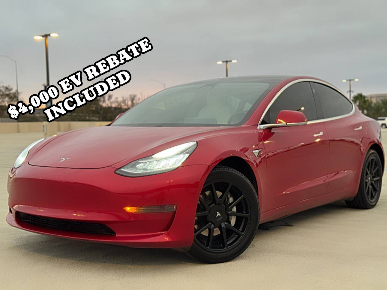 2020 Tesla Model 3 Standard Range Plus — Sedan — 80,519 mi — Costa Mesa, CA