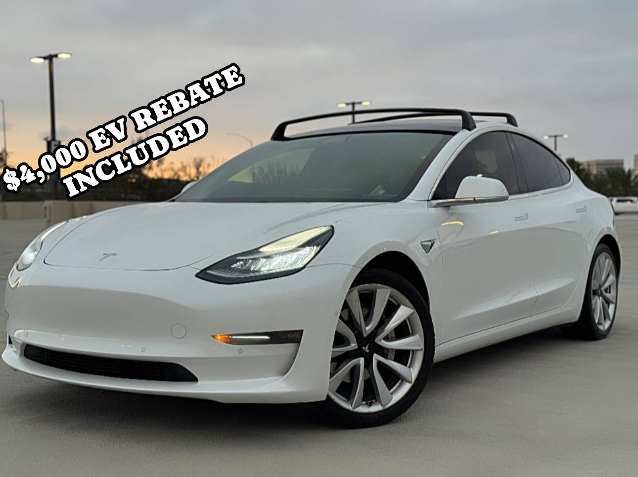 2019 Tesla Model 3 Long Range — Sedan — 108,477 mi — Costa Mesa, CA
