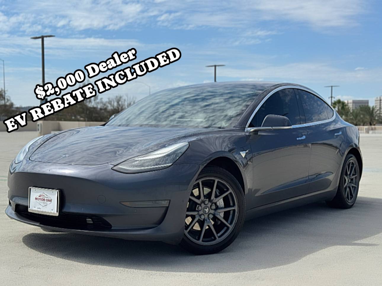 2018 Tesla Model 3 Long Range — Sedan — 123,012 mi — Costa Mesa, CA