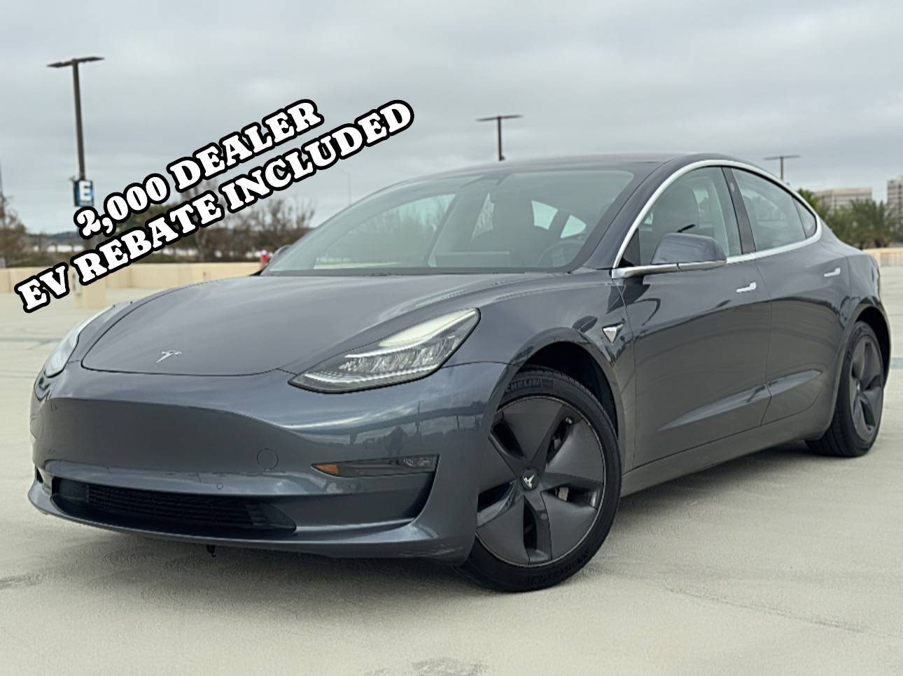 2019 Tesla Model 3 Long Range — Sedan — 109,484 mi — Costa Mesa, CA