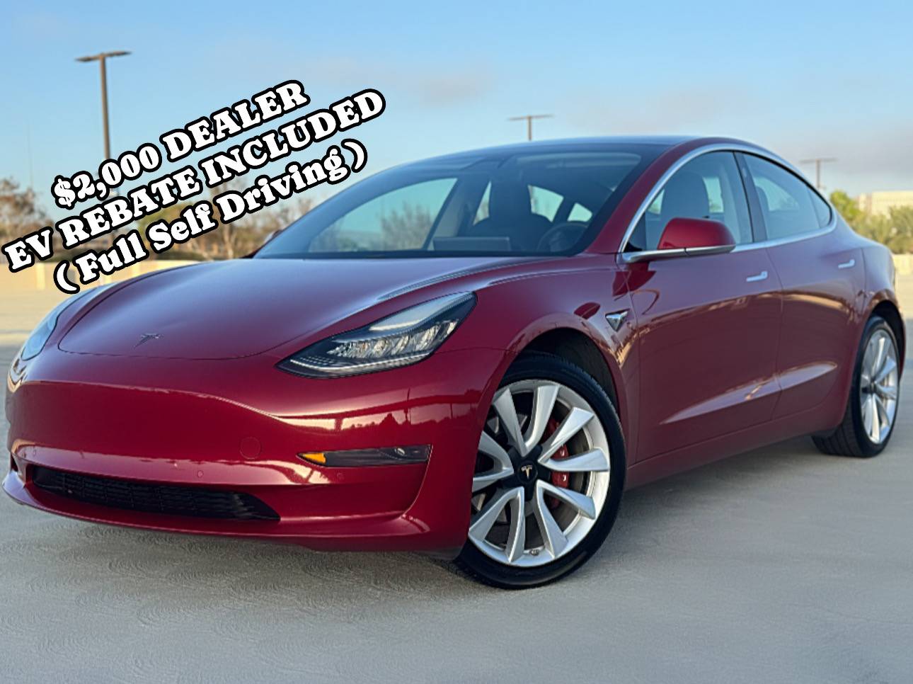2019 Tesla Model 3 Standard Range — Sedan — 69,499 mi — Costa Mesa, CA