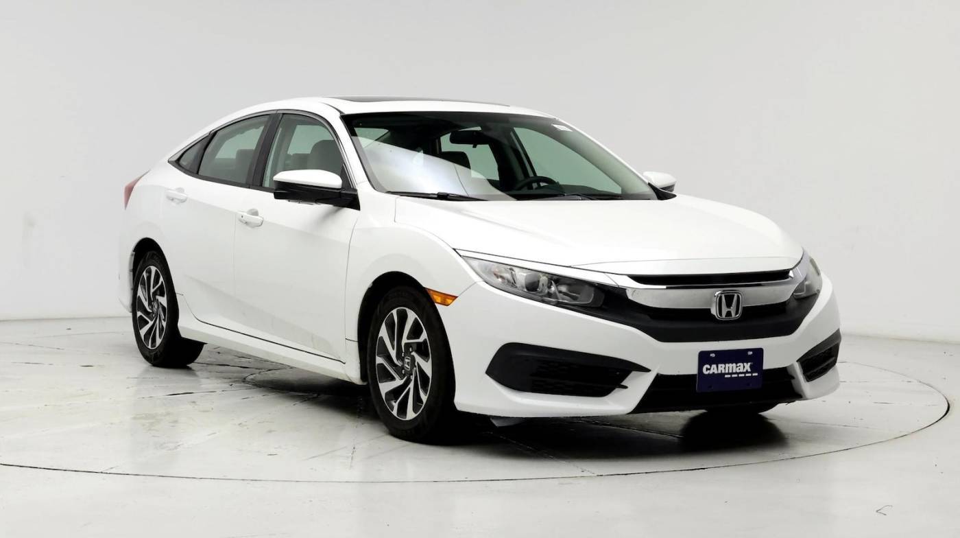 2017 Honda Civic EX — Sedan — 88,551 mi — Fort Worth, TX