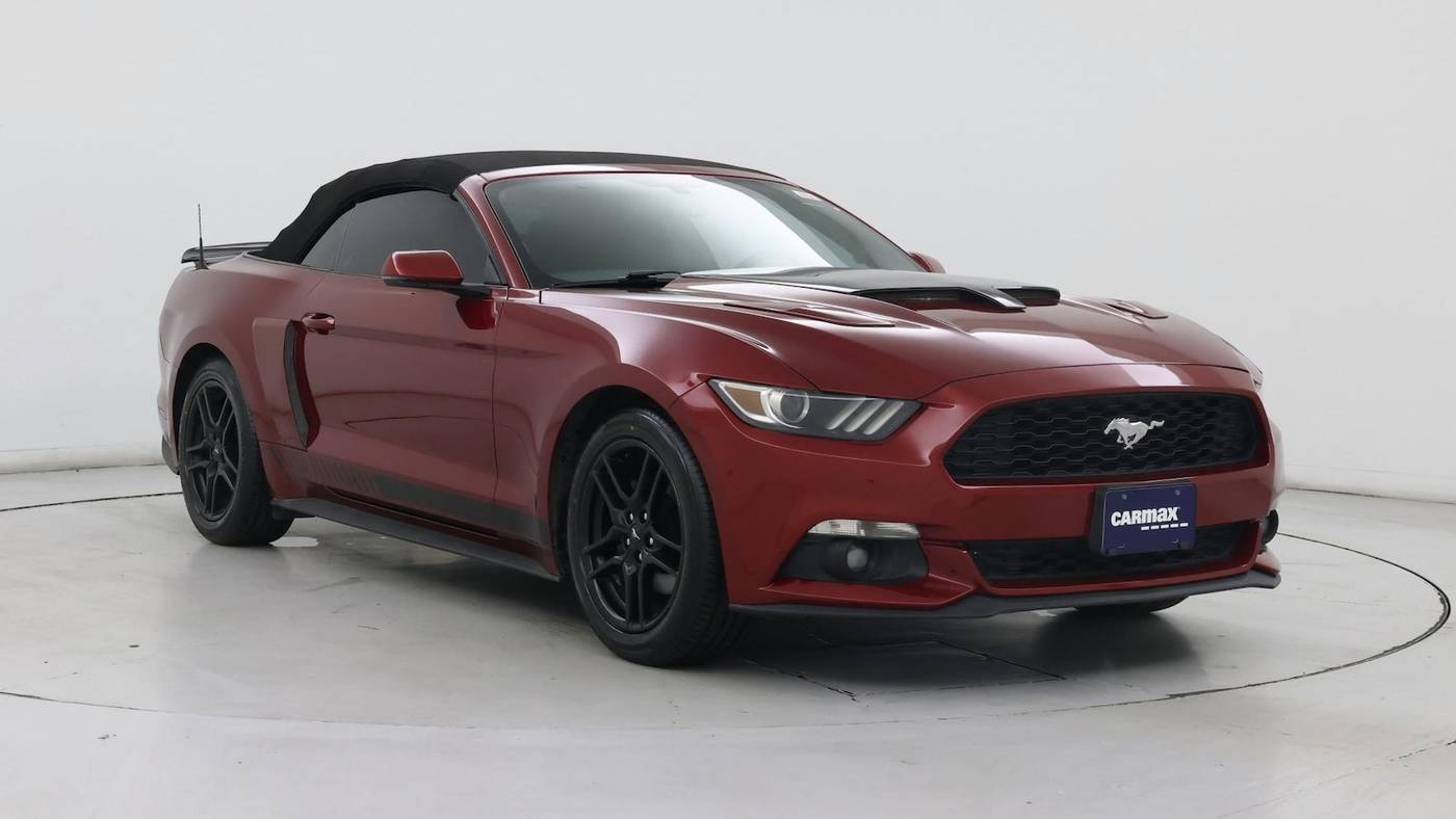 2016 Ford Mustang EcoBoost Premium — Convertible — 117,549 mi — Garland, TX