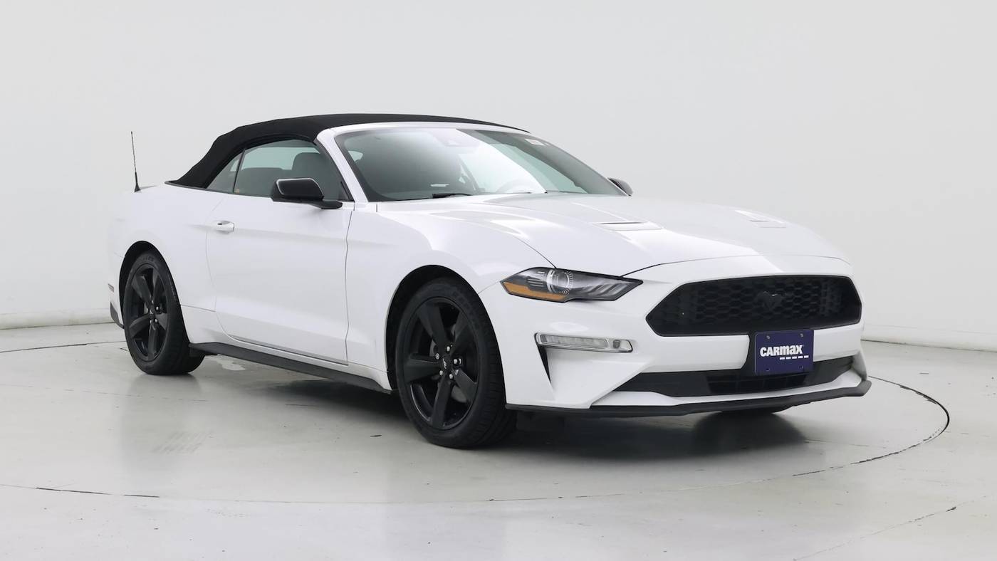2021 Ford Mustang EcoBoost Premium — Convertible — 22,974 mi — Garland, TX