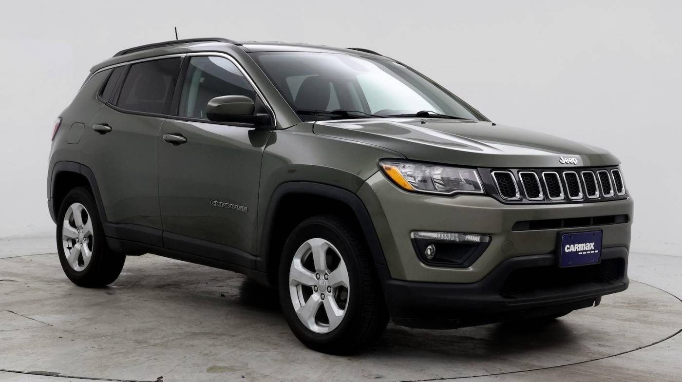 2020 Jeep Compass Latitude — SUV — 53,725 mi — Greenville, SC