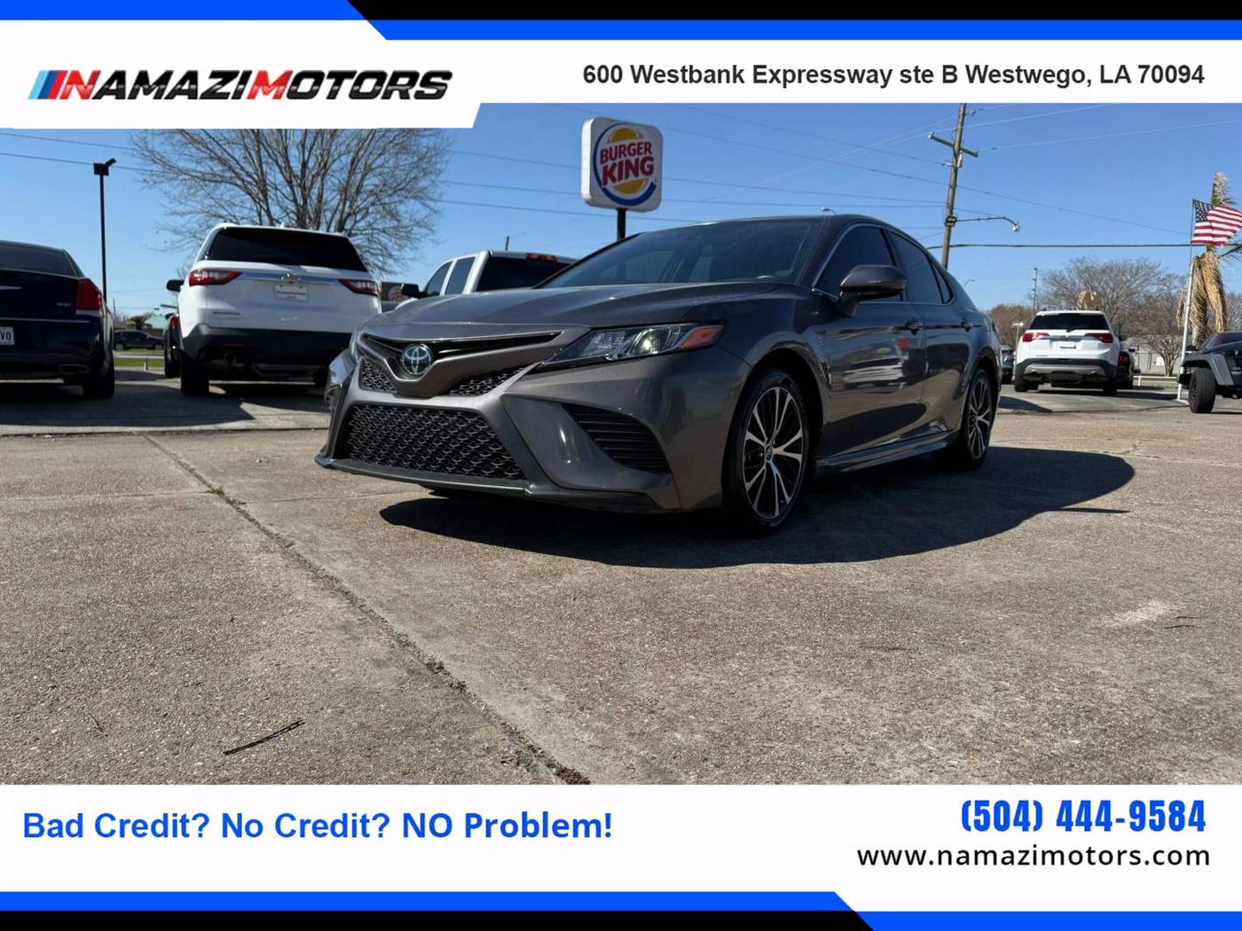 2019 Toyota Camry L — Sedan — 87,500 mi — Westwego, LA