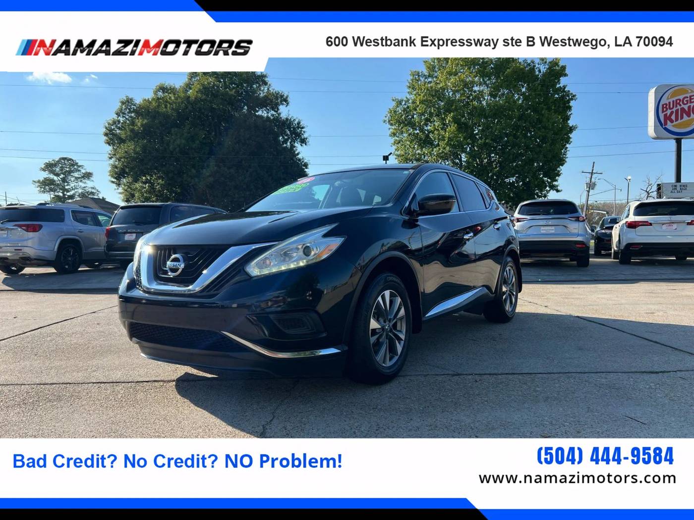 2016 Nissan Murano S — SUV — 148,115 mi — Westwego, LA