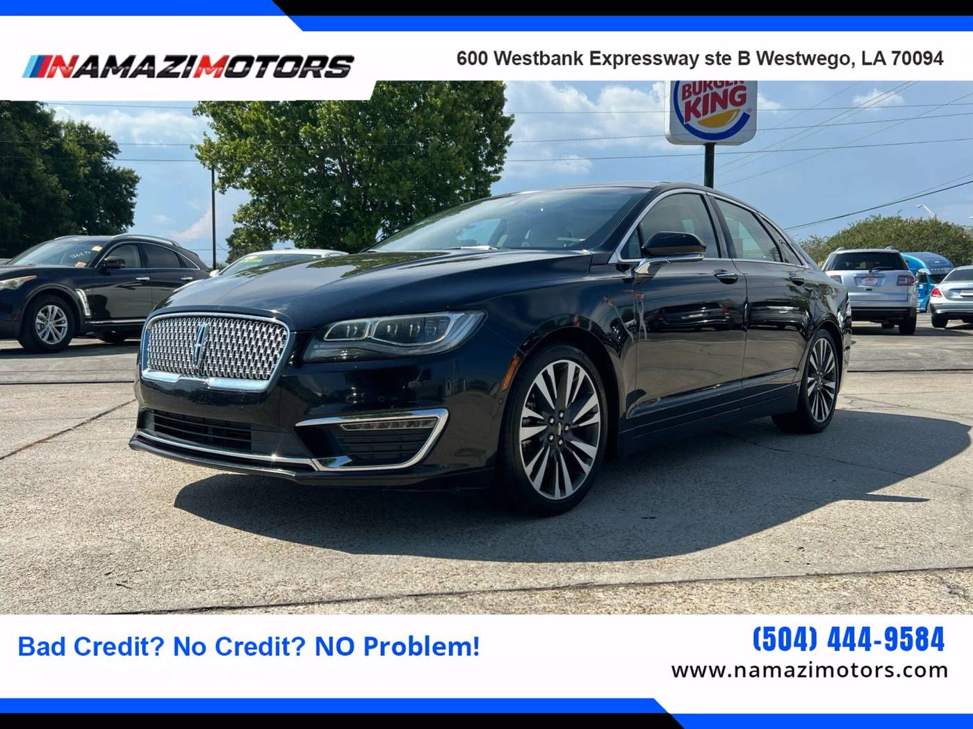 2019 Lincoln MKZ Reserve II — Sedan — 115,225 mi — Westwego, LA