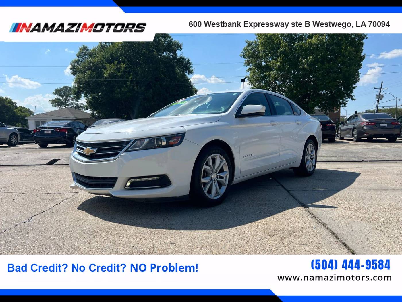 2020 Chevrolet Impala LT — Sedan — 122,060 mi — Westwego, LA