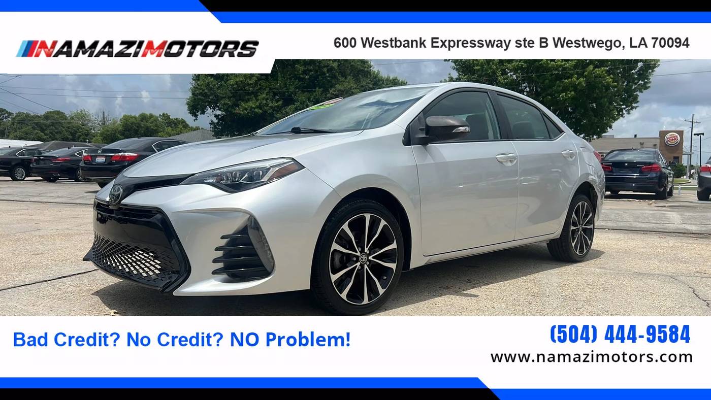 2017 Toyota Corolla SE — Sedan — 103,040 mi — Westwego, LA