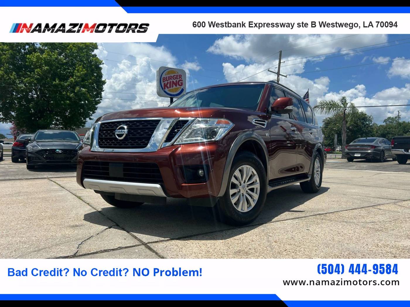 2017 Nissan Armada SV — SUV — 115,425 mi — Westwego, LA