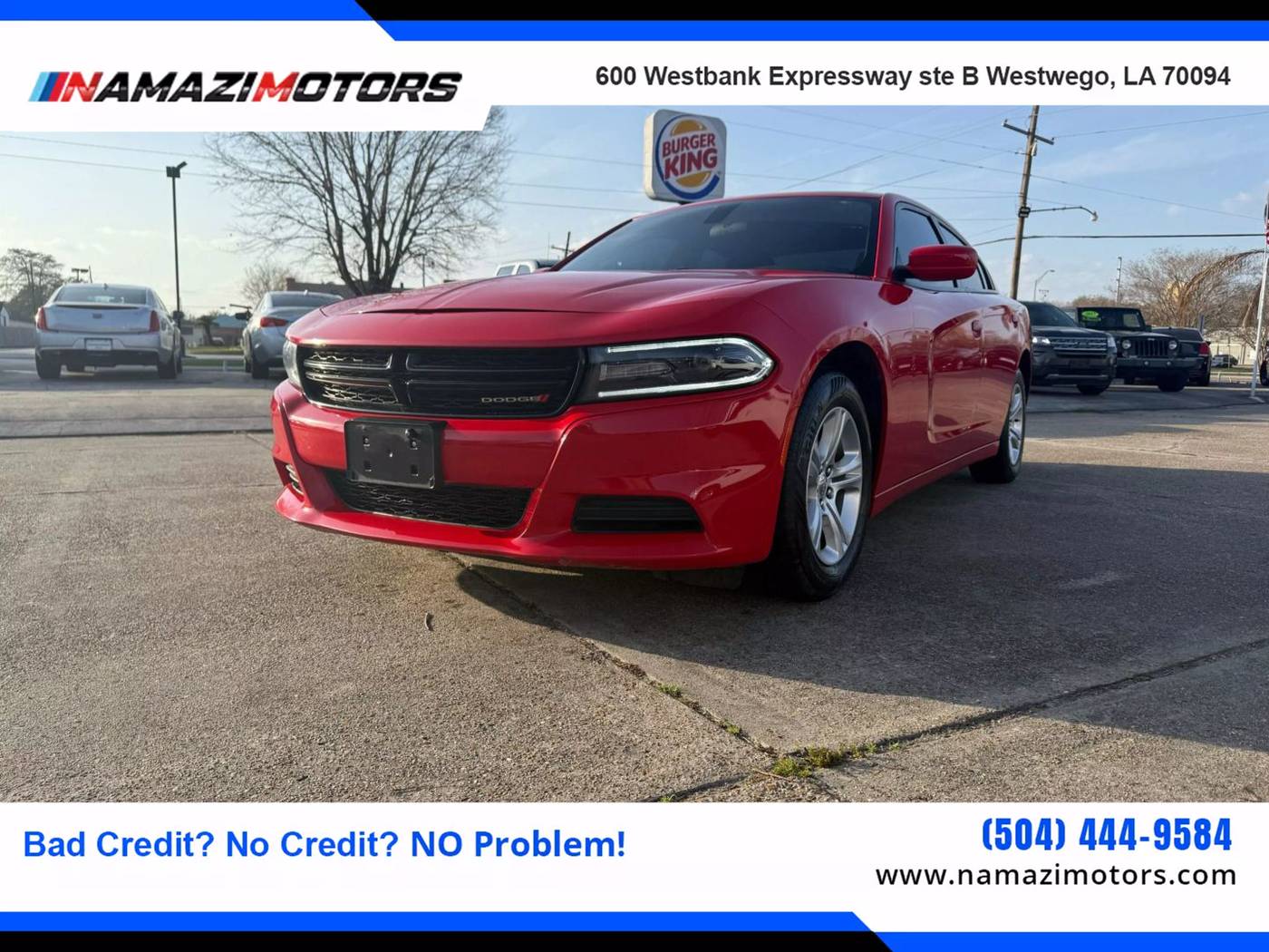 2021 Dodge Charger SXT — Sedan — 96,235 mi — Westwego, LA