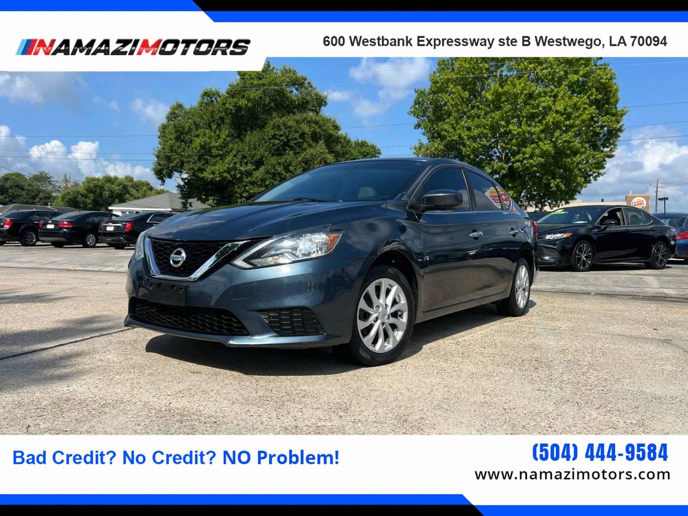 2017 Nissan Sentra SV — Sedan — 112,155 mi — Westwego, LA