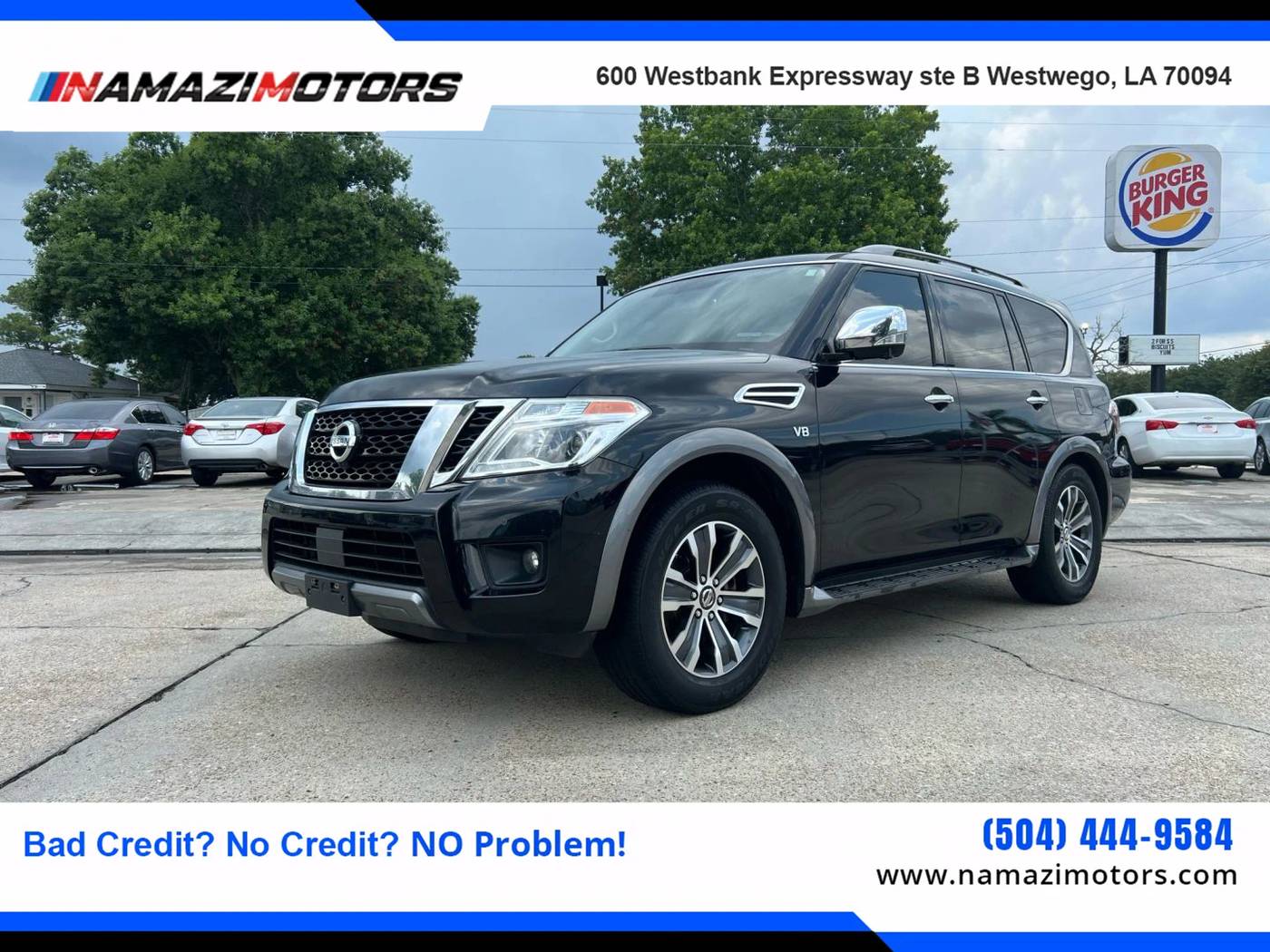2019 Nissan Armada SL — SUV — 106,121 mi — Westwego, LA