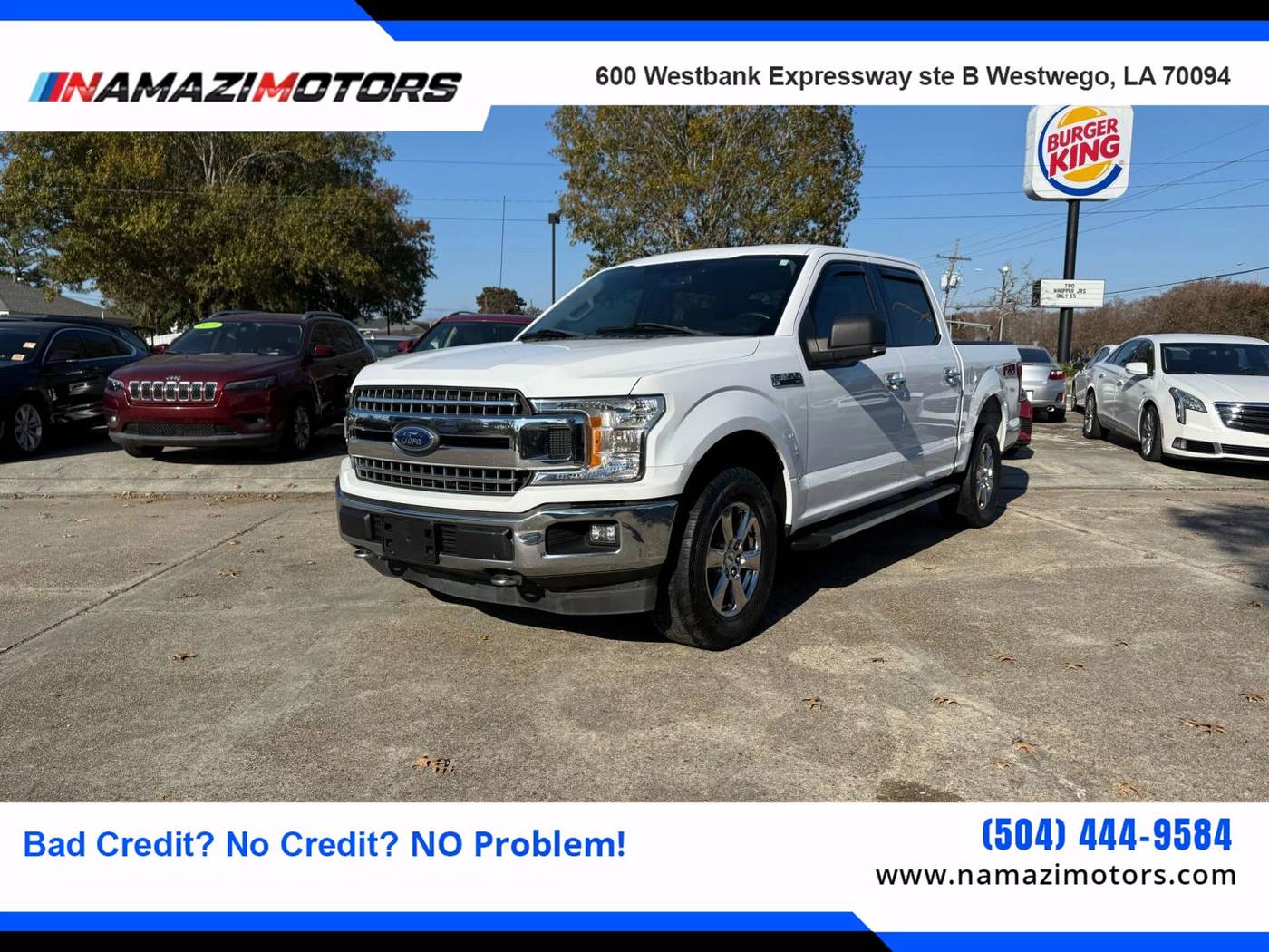 2018 Ford F-150 XLT — Pickup Truck — 133,210 mi — Westwego, LA