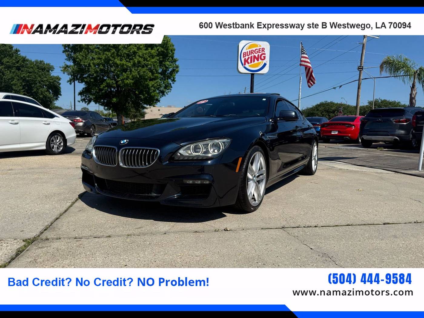 2015 BMW 6 Series 640i — Sedan — 120,500 mi — Westwego, LA