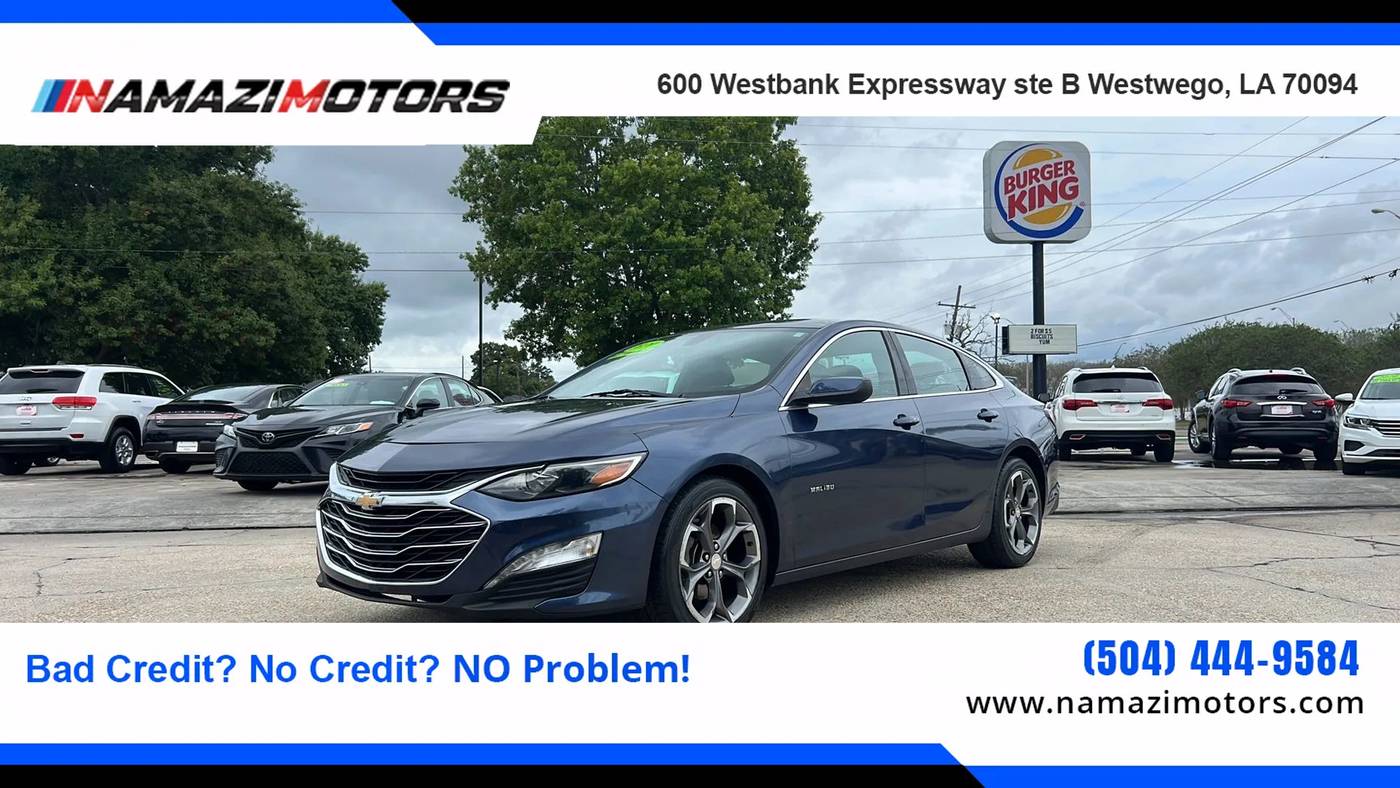 2020 Chevrolet Malibu LT — Sedan — 109,205 mi — Westwego, LA