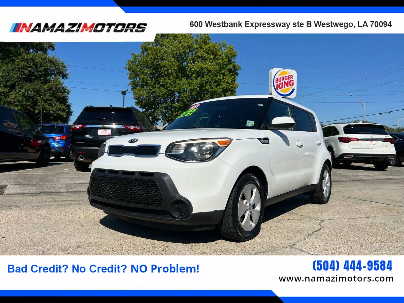 2015 Kia Soul Base — Hatchback — 98,890 mi — Westwego, LA