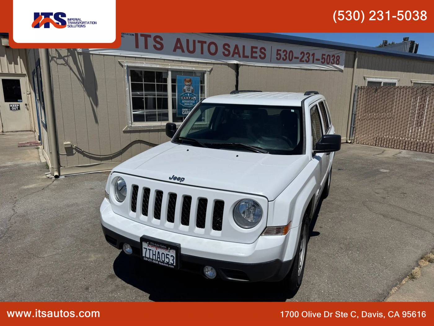 2016 Jeep Patriot Sport — SUV — 99,524 mi — Davis, CA