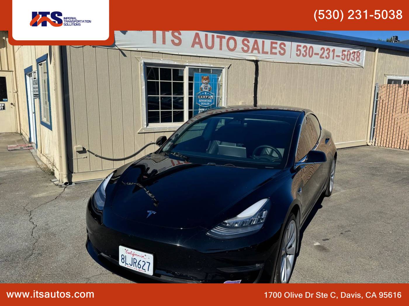 2019 Tesla Model 3 Long Range — Sedan — 63,221 mi — Davis, CA