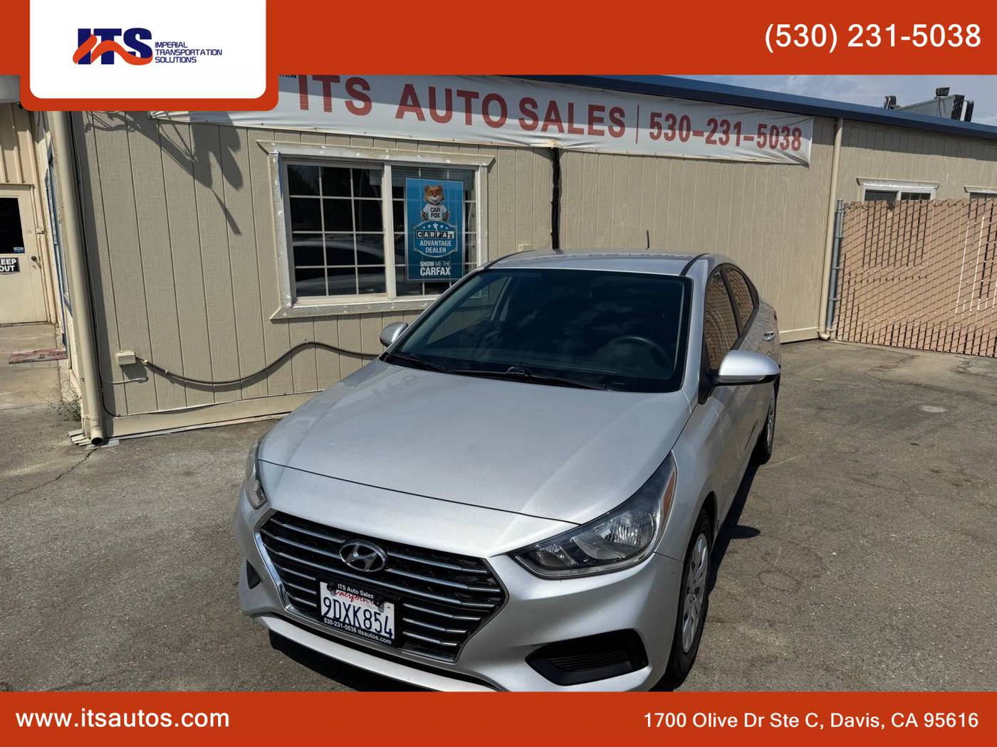 2020 Hyundai Accent SE — Sedan — 63,104 mi — Davis, CA
