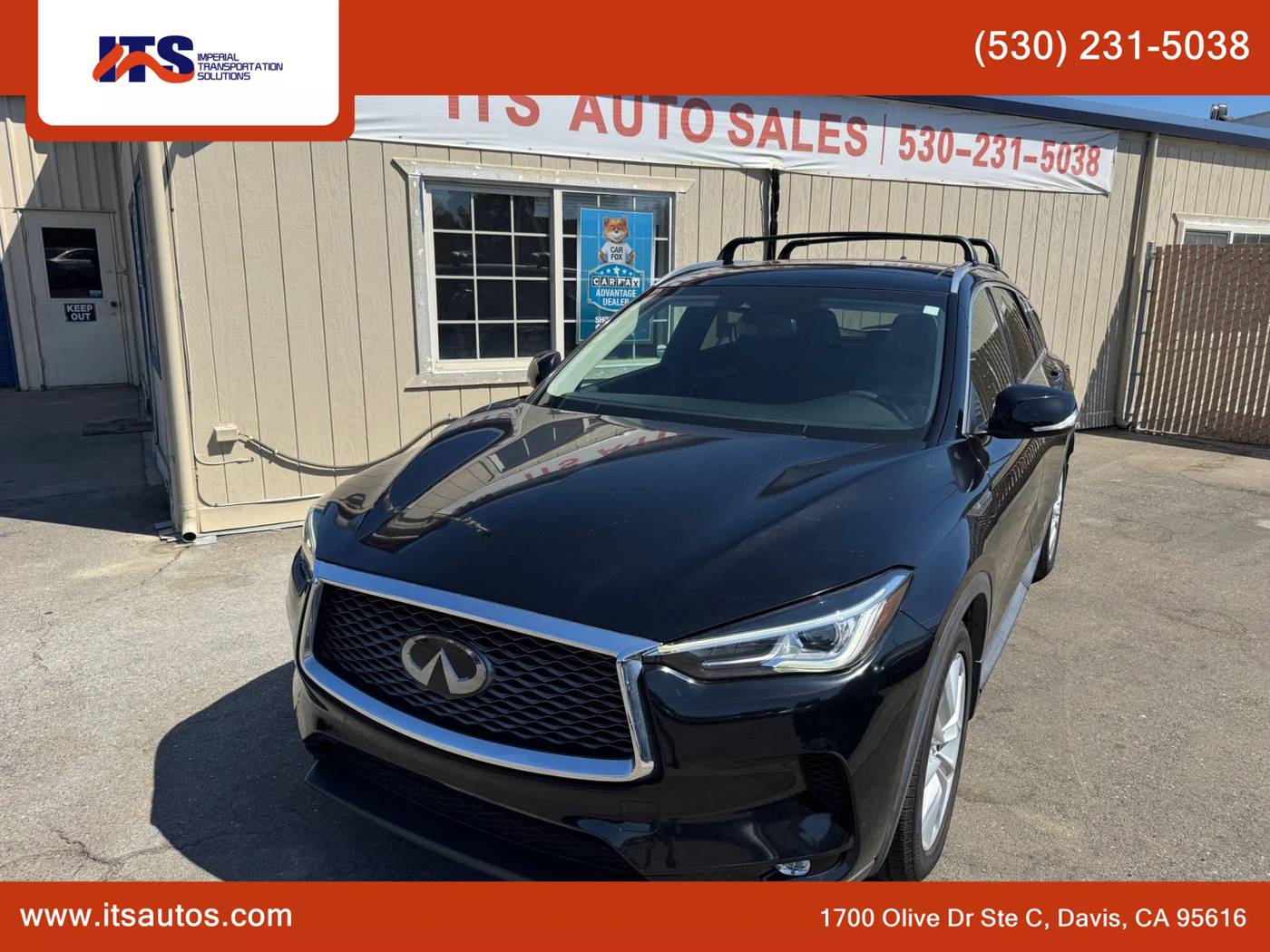2019 INFINITI QX50 LUXE — SUV — 60,841 mi — Davis, CA